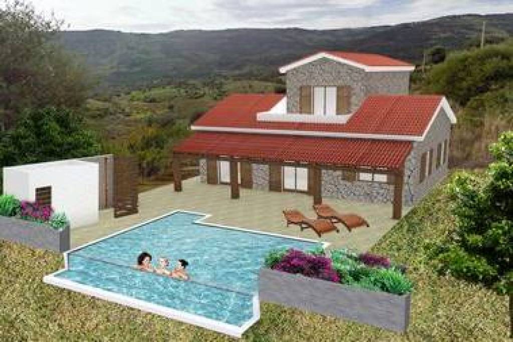 Country house Carmelo situated on a panoramic hilltop of Montegiordano