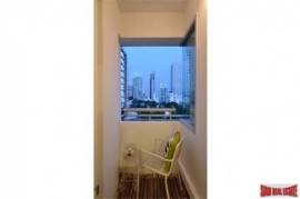 49 Plus 2 - Spacious Top Floor One Bedroom Condo with City Views in Thong Lo