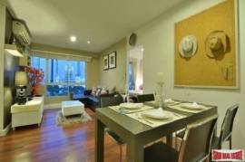 49 Plus 2 - Spacious Top Floor One Bedroom Condo with City Views in Thong Lo