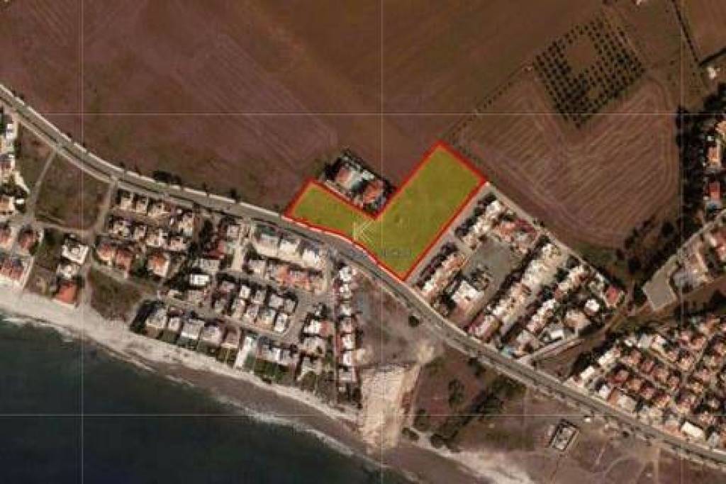 Sea View Touristic Land for Sale in Pervolia Village, Larnaca.