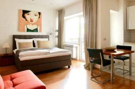 Stylish studio with balcony at great location