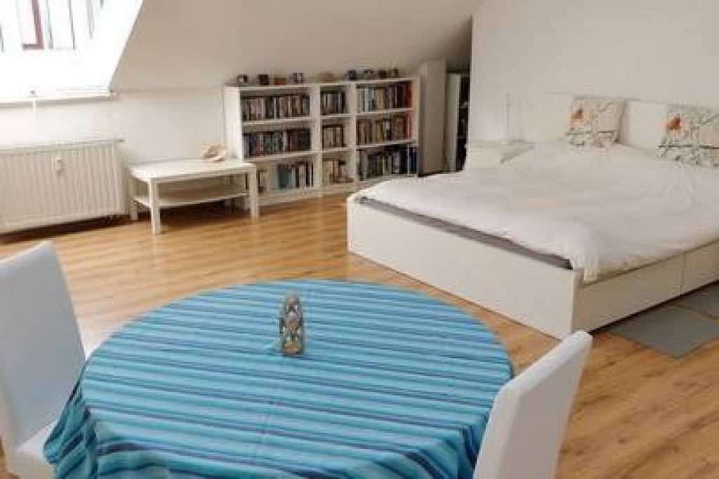 Bright 41 m² loft in green Berlin