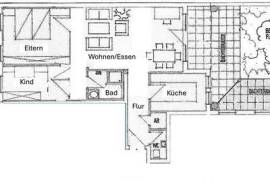 City apartment with roof terrace