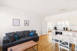 Modern apartment next to metro station