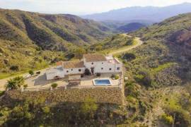 Singular Cortijo with Infinite Views in nature reserve of Bedar
