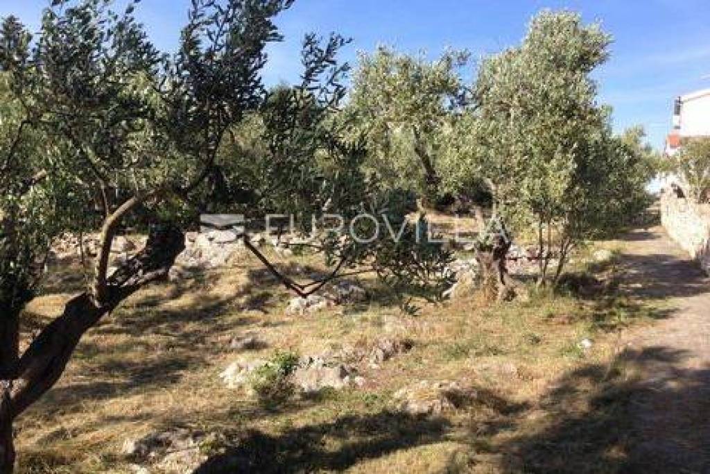 Pašman, Ždrelac, attractive building land first row to the sea, 571m2