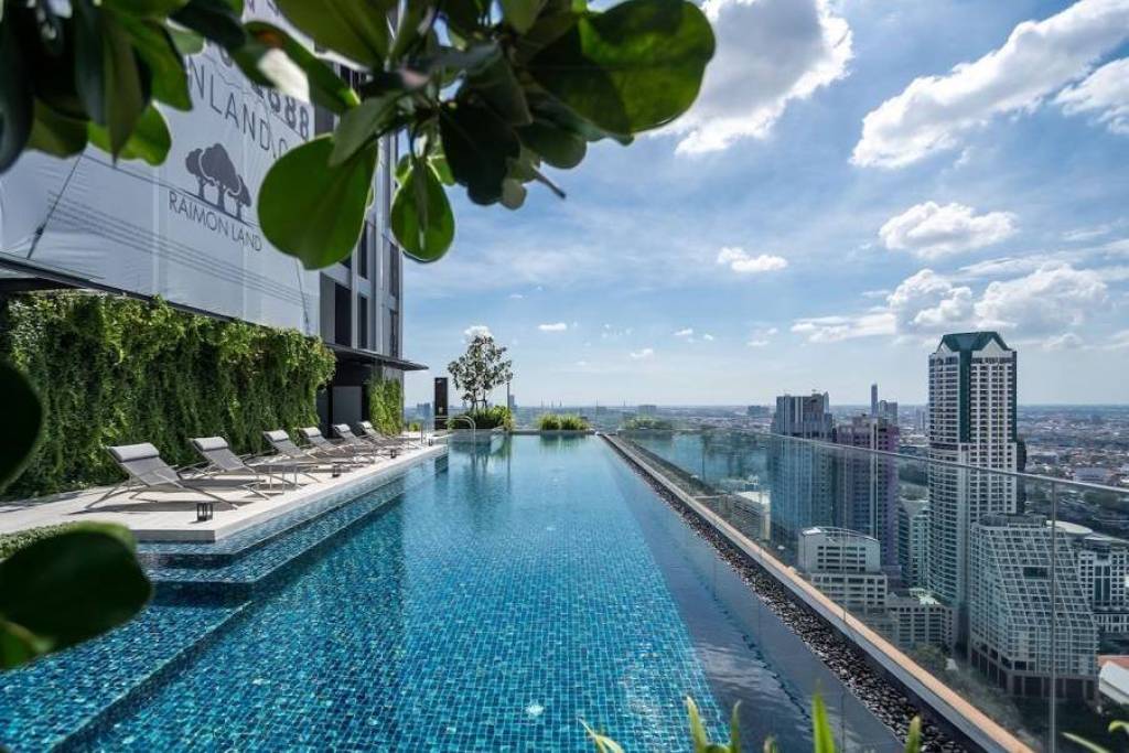 The Lofts Silom - Coner unit with city views 2 Bedrooms and 2 Bathrooms for Sale in Silom Area of Bangkok