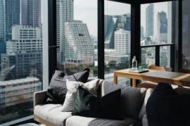 The Lofts Silom - Coner unit with city views 2 Bedrooms and 2 Bathrooms for Sale in Silom Area of Bangkok