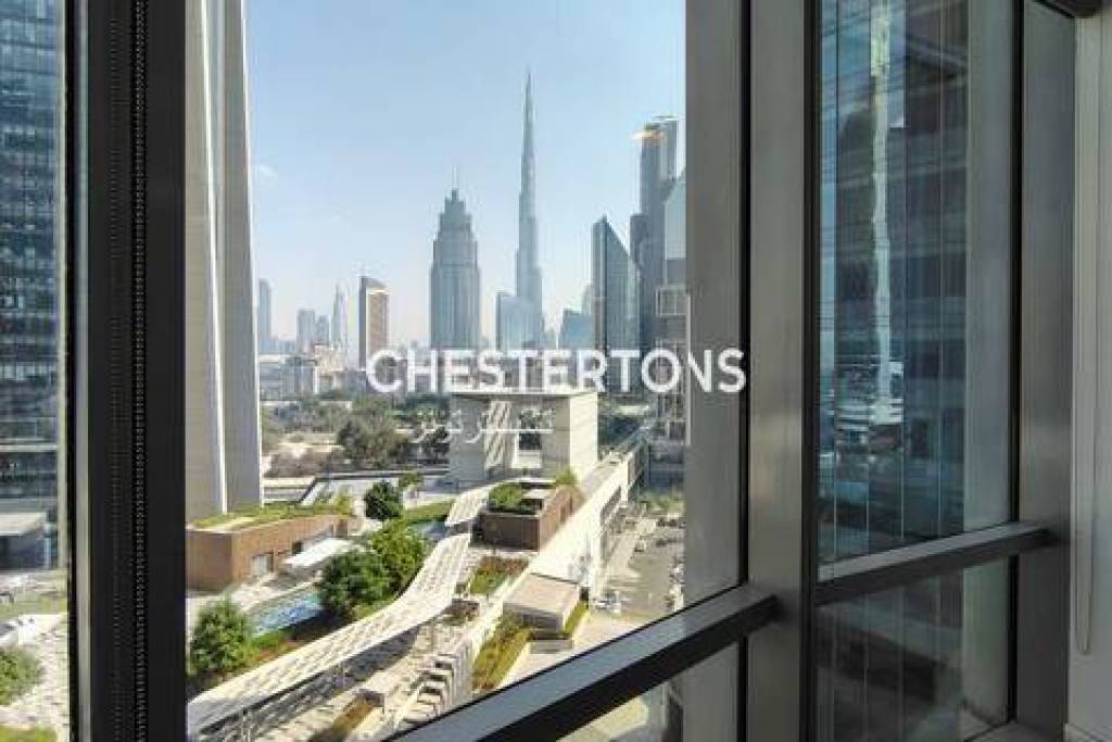 Vacant | Fitted | Burj View | DEWA Chiller Free