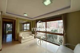Great semi-furnished apartment, 71m², for sale, 2 bedrooms, 1 suite, double parking space, Boa Vista, POA / RS