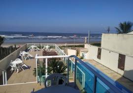 'Pé na Areia' Inn with 14 Suites and Swimming Pool in Front of the Sea | Historic Center, Itanhaém