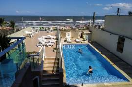 'Pé na Areia' Inn with 14 Suites and Swimming Pool in Front of the Sea | Historic Center, Itanhaém