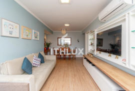 Beautiful apartment, for sale, furnished, 84m2, 3 bedrooms, 1 suite, 1 bathroom, 1 parking space, near Zaffari, Santana, Poa/ RS