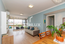 Beautiful apartment, for sale, furnished, 84m2, 3 bedrooms, 1 suite, 1 bathroom, 1 parking space, near Zaffari, Santana, Poa/ RS