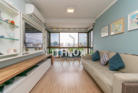 Beautiful apartment, for sale, furnished, 84m2, 3 bedrooms, 1 suite, 1 bathroom, 1 parking space, near Zaffari, Santana, Poa/ RS