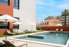 New 1-bedroom apartment in a private condominium in Vilamoura