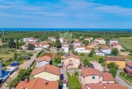 Umag, surroundings, building land with construction started!