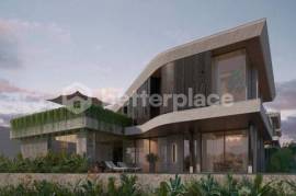 A Masterpiece Above the Coastline – Luxury Ocean-View 4-Bed Villa with Rooftop SPA and Stunning Mount Agung Backdrop in Nusa Dua