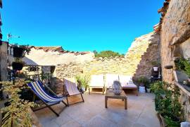 Charming Characterfull Village House With 3 Bedrooms, 2 Bathrooms And A Pleasant Roof Terrace