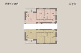 Apartment for rent in Riga district, 62.00m2
