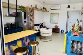 Luxury Apartment with 2 Suites and Gourmet Balcony Sea Front | Itaguá neighborhood, Ubatuba