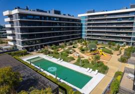 Modern 2 Bedroom Apartment for Long Term  Rental - with Pool and Garage | Lux Garden - Lejana | Near Forum Algarve and Airport