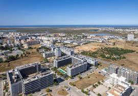 Modern 2 Bedroom Apartment for Long Term  Rental - with Pool and Garage | Lux Garden - Lejana | Near Forum Algarve and Airport