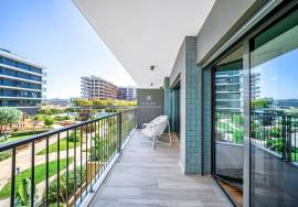 Modern 2 Bedroom Apartment for Long Term  Rental - with Pool and Garage | Lux Garden - Lejana | Near Forum Algarve and Airport