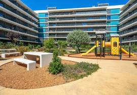 Modern 2 Bedroom Apartment for Long Term  Rental - with Pool and Garage | Lux Garden - Lejana | Near Forum Algarve and Airport