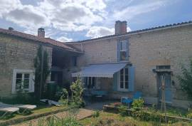 Beautiful Stone House with Outbuildings and Garden in Charente-Maritime - €150,500