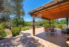 Detached 3 or 4 bedroom villa for sale - on 3,500 m2 garden plot near Moncarapacho, Algarve Detached 3 or 4 bedroom villa for sale - on 3,500 m2 garden plot near Moncarapacho, Algarve