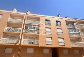 2 bedroom apartment with central heating, private attic and parking for a car located 300 M from the beach.