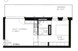 1-bed apartment with terrace for rent 1-bed apartment with terrace for rent