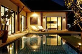 Two Villa - 2 Bedroom Pool Villa with External Jacuzzi for Long Term Rent at Layan
