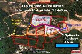 Sea View Land 13.9 Rai For Sale in Layan Sea View Land 13.9 Rai For Sale in Layan