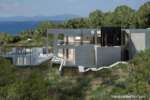 High-Tech Villa am Meer in Sol de Mallorca
