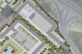 Plot for building construction with commercial area Plot for building construction with commercial area