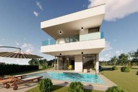 Luxury semi-detached villa in a new building with pool, Omisalj - island Krk