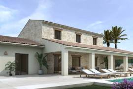 Brand New luxury Rustic Villa for sale in Moraira