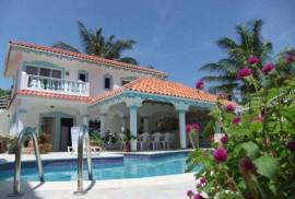 Beachfront Vacation Villa In Cabarete