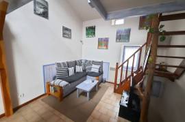 Stone Village House With 70 M2 Of Living Space, Studio Of 25 M2, Terrace And Small Garden.