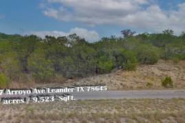 Find Your Next Homesite at Bar X Ranch, Leander, TX - 8007 Arroyo Ave Leander TX 78645 8007 Arroyo Ave, Leander, Texas 78645