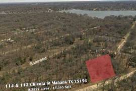2 Beautiful wooded lots near Cedar Creek Reservoir - 114 & 112 Chicota St, Mabank, TX 75156 [Financing Available] Chicota St, Mabank, Texas 75156