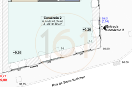 Commercial space for rent next to Largo do Padrão