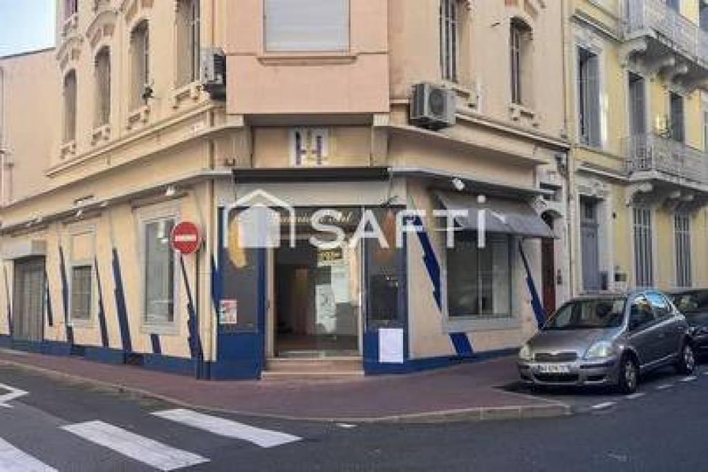 local commercial tout commerce de 144m² centre de Cannes