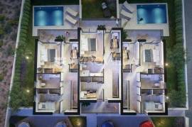Zadar, Vrsi, beautiful terraced house with garden and swimming pool