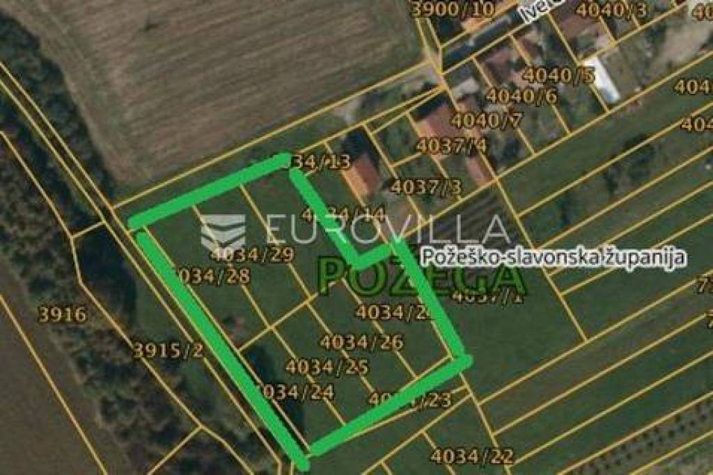 Požega, Building Plots in a Quiet City Oasis