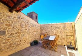 Charming Village House Sold Furnished With 2 Bedrooms, Cellar And Terrace With Beautiful View.