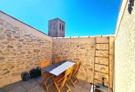 Charming Village House Sold Furnished With 2 Bedrooms, Cellar And Terrace With Beautiful View.