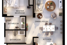 Flamingo Marina Towers 103: Modern Coastal Living Steps from the New Marina